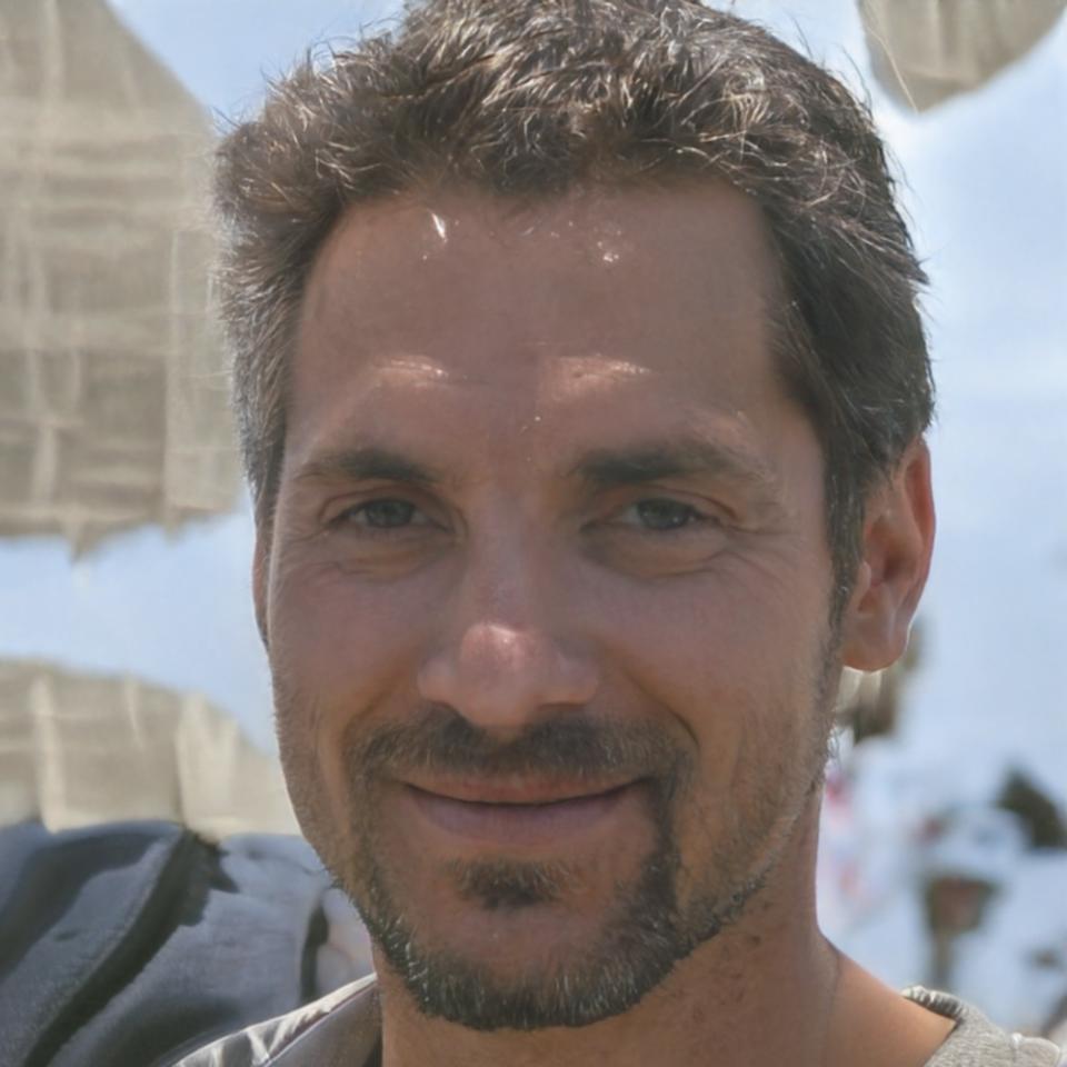 Ritratto di mentore esperto in montaggio cinematografico